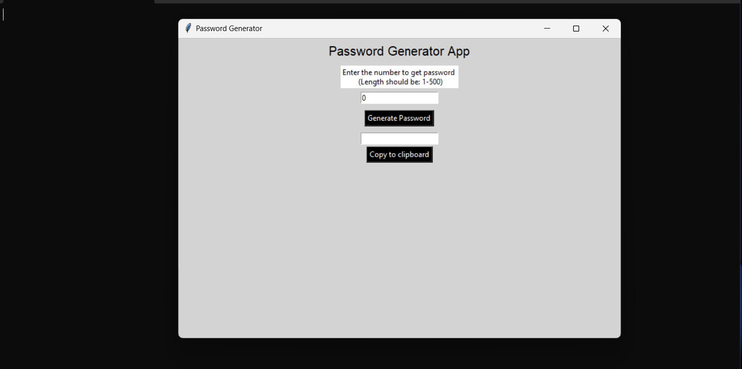 Password Generator App